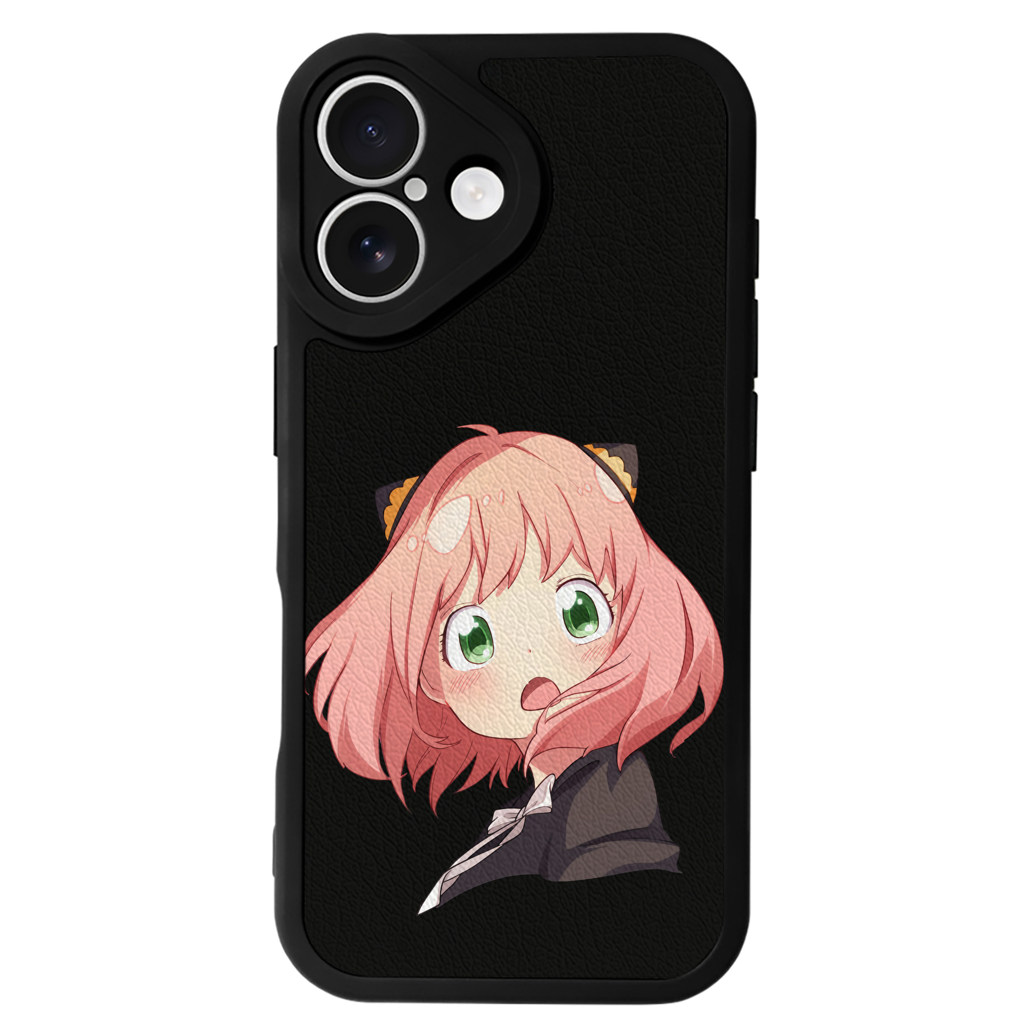 （画像用） SPY×FAMILY间谍家家酒 【iPhone 16シリーズ対応】シリコンスマホケース（レザー調） 材質：シリコン
